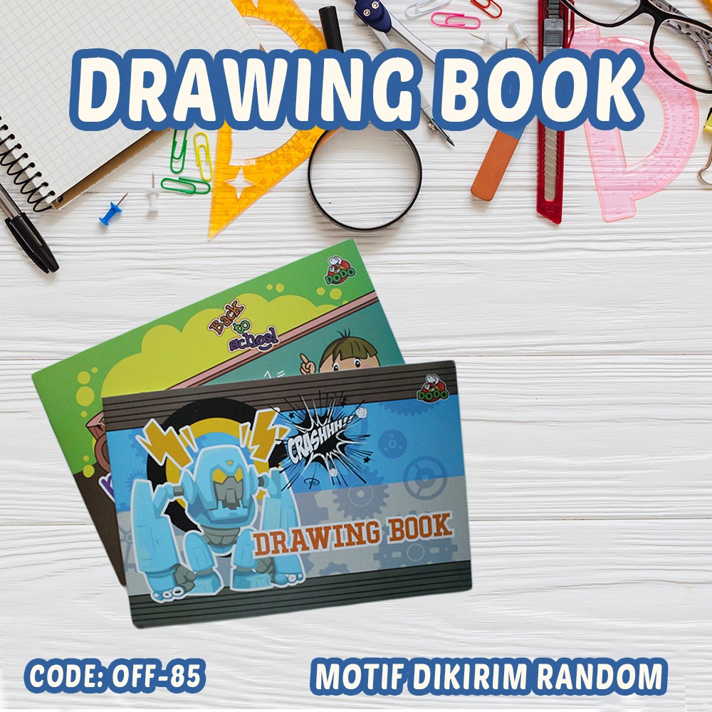 Buku Menggambar anak Drawing Book  OFF-85