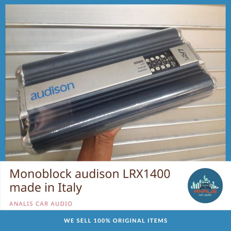 Power Monoblock audison LRX1400 made in Italy amplifier mobil
