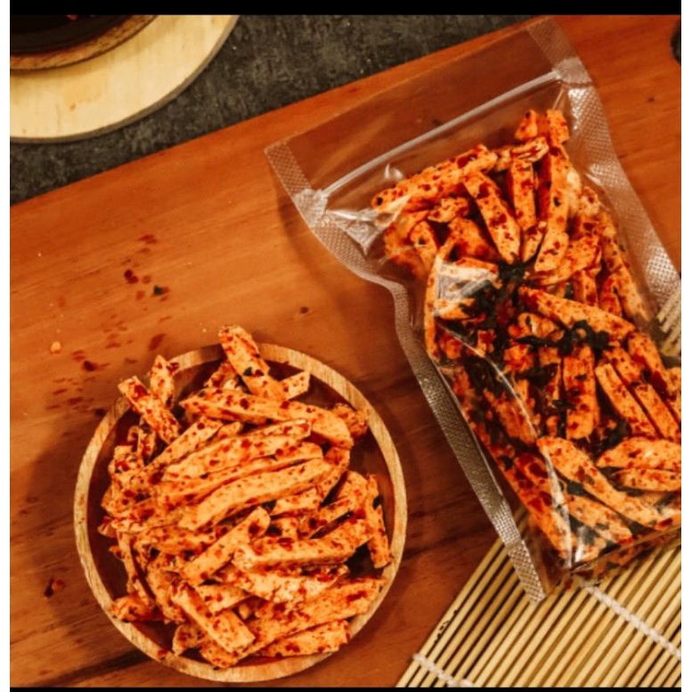 

Basreng pedas daun jeruk isi 100gram