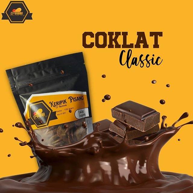 

Kripik pisang el Banna - Coklat Klasik