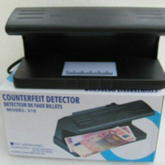 Mesin Detektor Uang Kertas |Money Counterfeit Detector 318