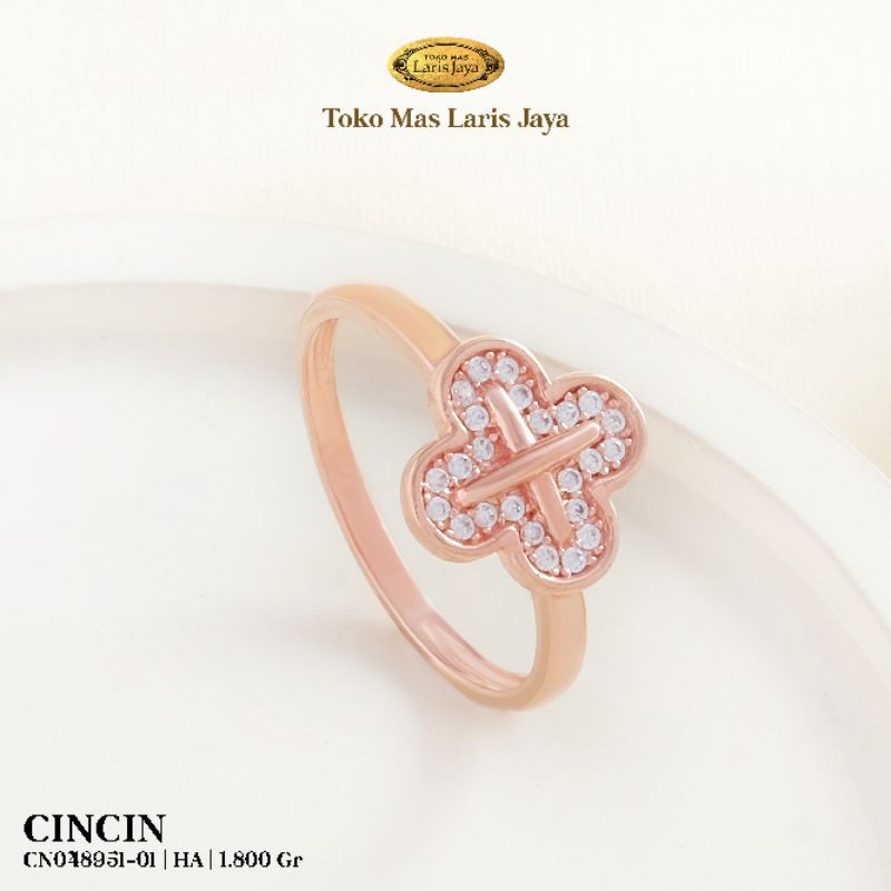 Cincin vanclipe rosegold cor btad kadar 375