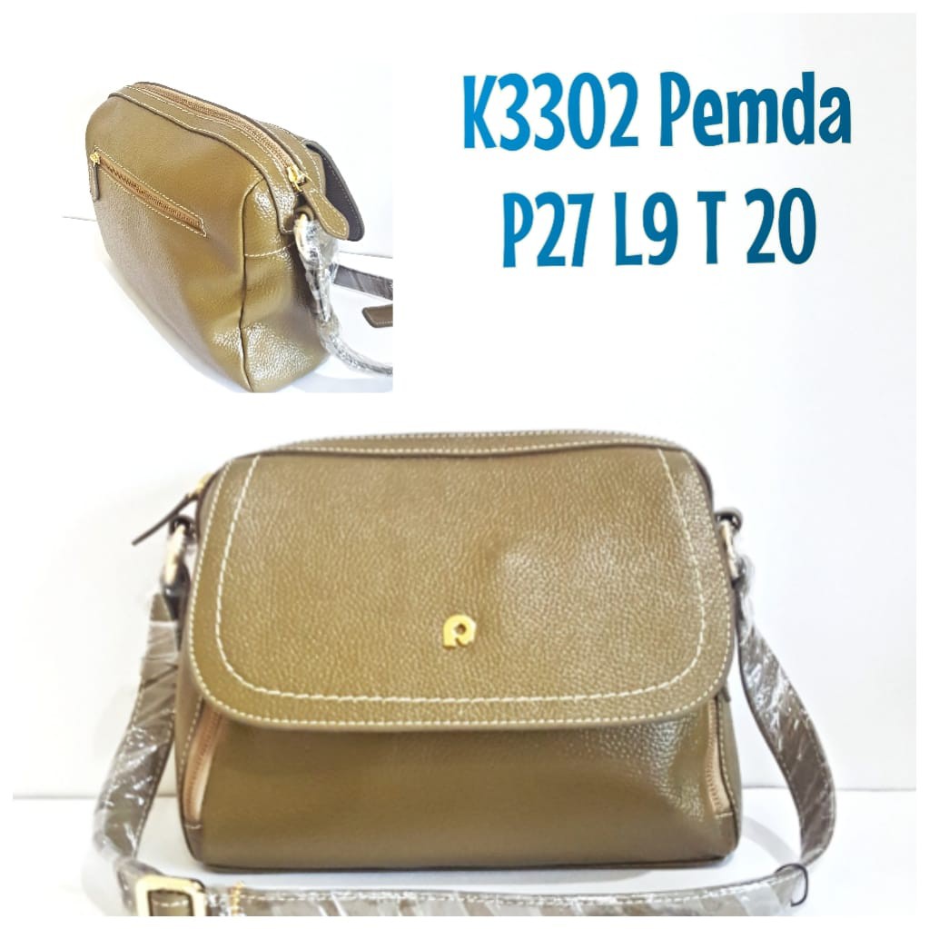 Tas Kulit Papillon Original K3302 Pemda