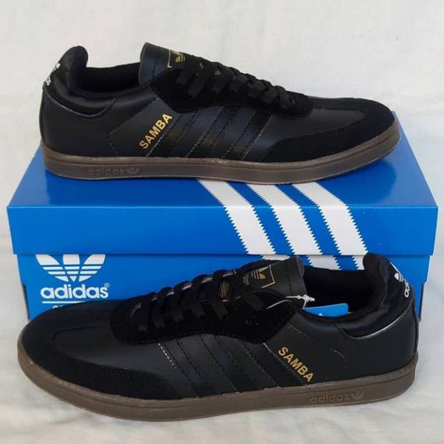 sepatu adidas full black