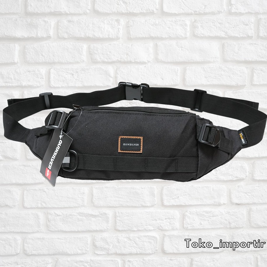 Waistbag Quiksilver Waterproof Mirror Original Tas Pria Anti Air