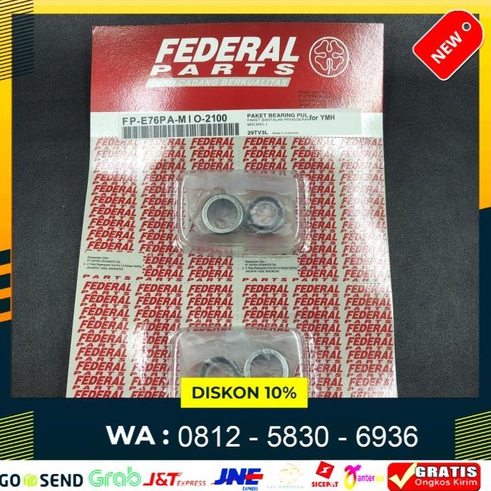 """] BEARING PULLY SET MIO FEDERAL MIO J LAHER BAMBU PULI