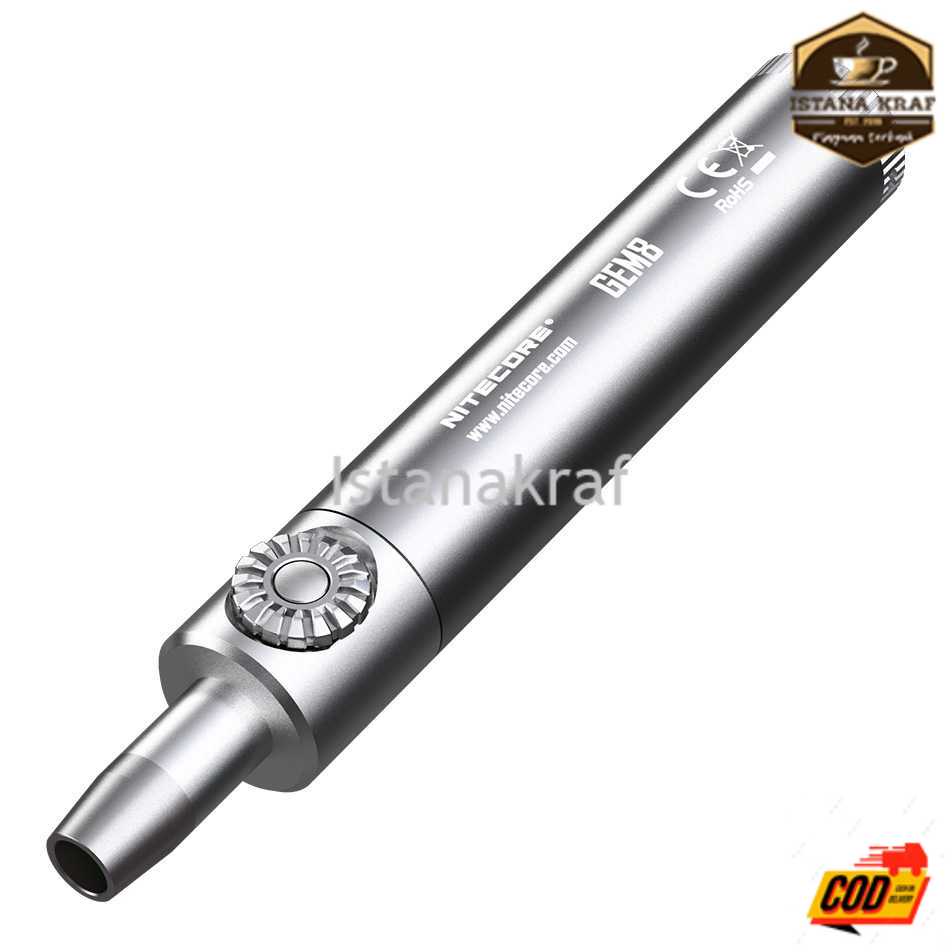 Nitecore GEM8 Senter Indentifikasi Batu Mulia XP-L HI V3 500 Lumens