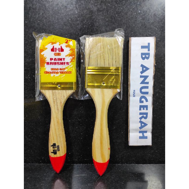 

Kuas Cat 2" (Merk Good/Fawi/STARK dll - Campur)