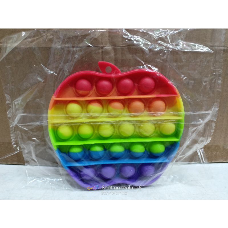 Mainan Pop it Anak Rainbow-BUAH