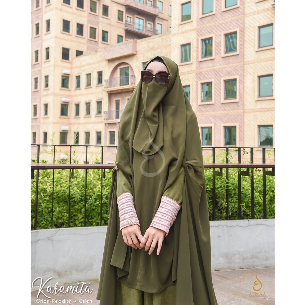KARAMITA GAMIS BY AINAA - ABAYA HIJAB SYARI