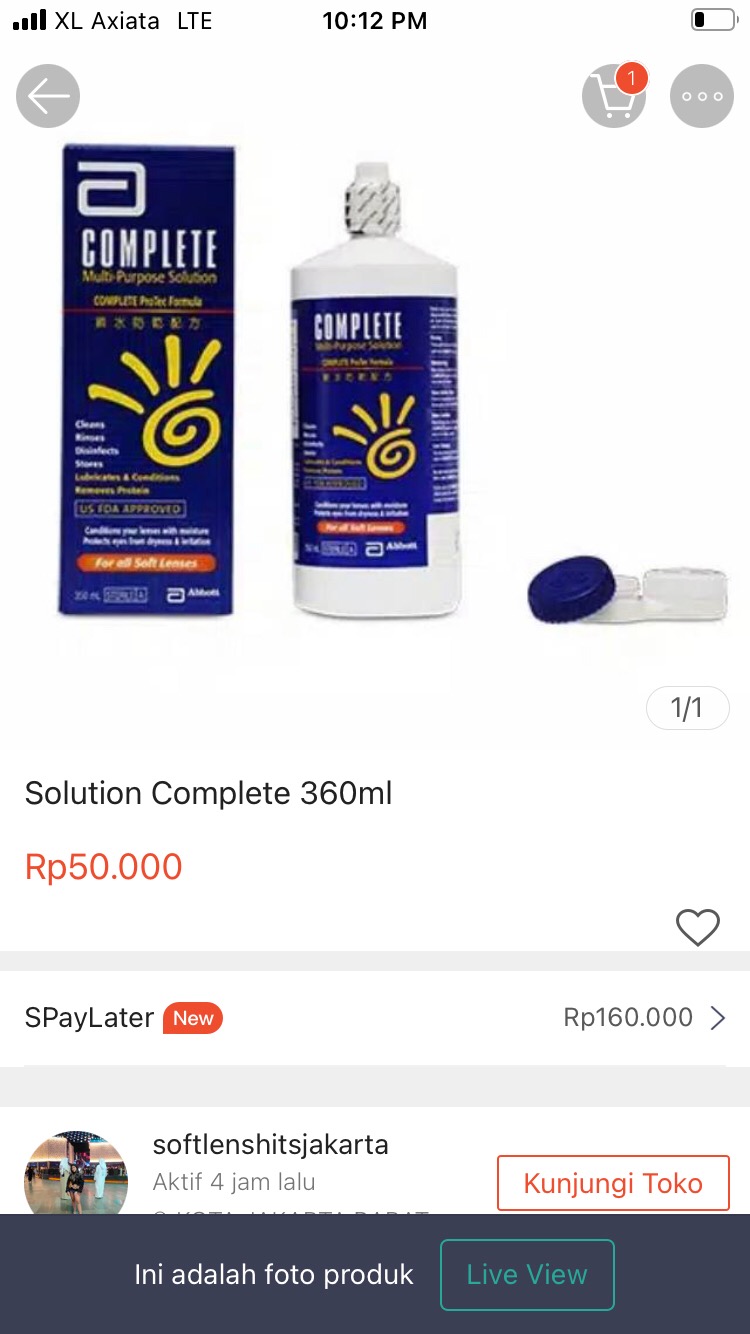 Solution Complete 360ml