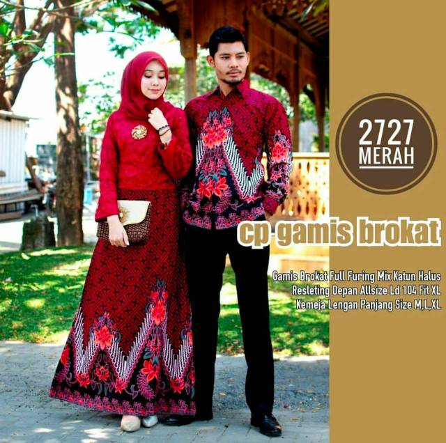 Cp. Dian Sastro || couple gamis brukat garansi harga termurah