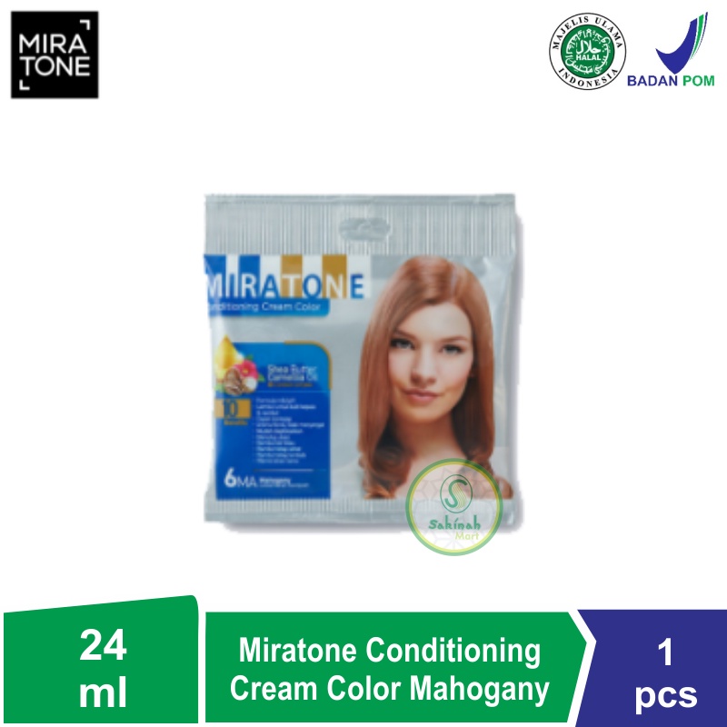 Miratone Conditioning Color Cream 16gr + 24 ml - Semir Rambut