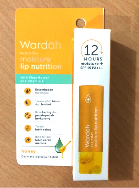 Wardah Everyday Moisture Lip Balm Nutrition