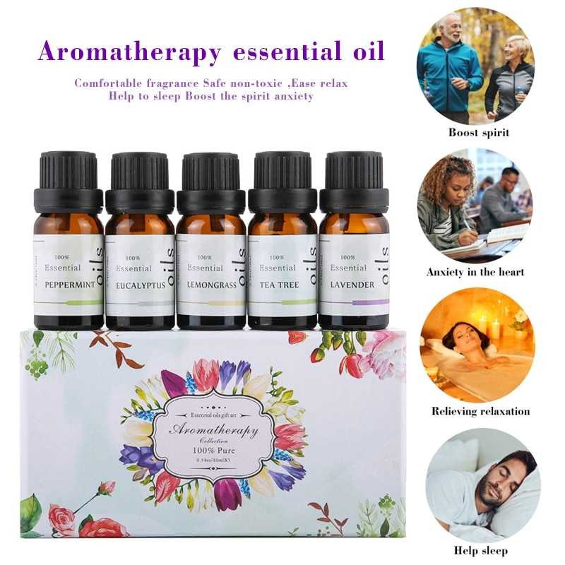 Bayar Ditempat Firstsun Set Pure Essential Fragrance Oils Aromatherapy - RH-05