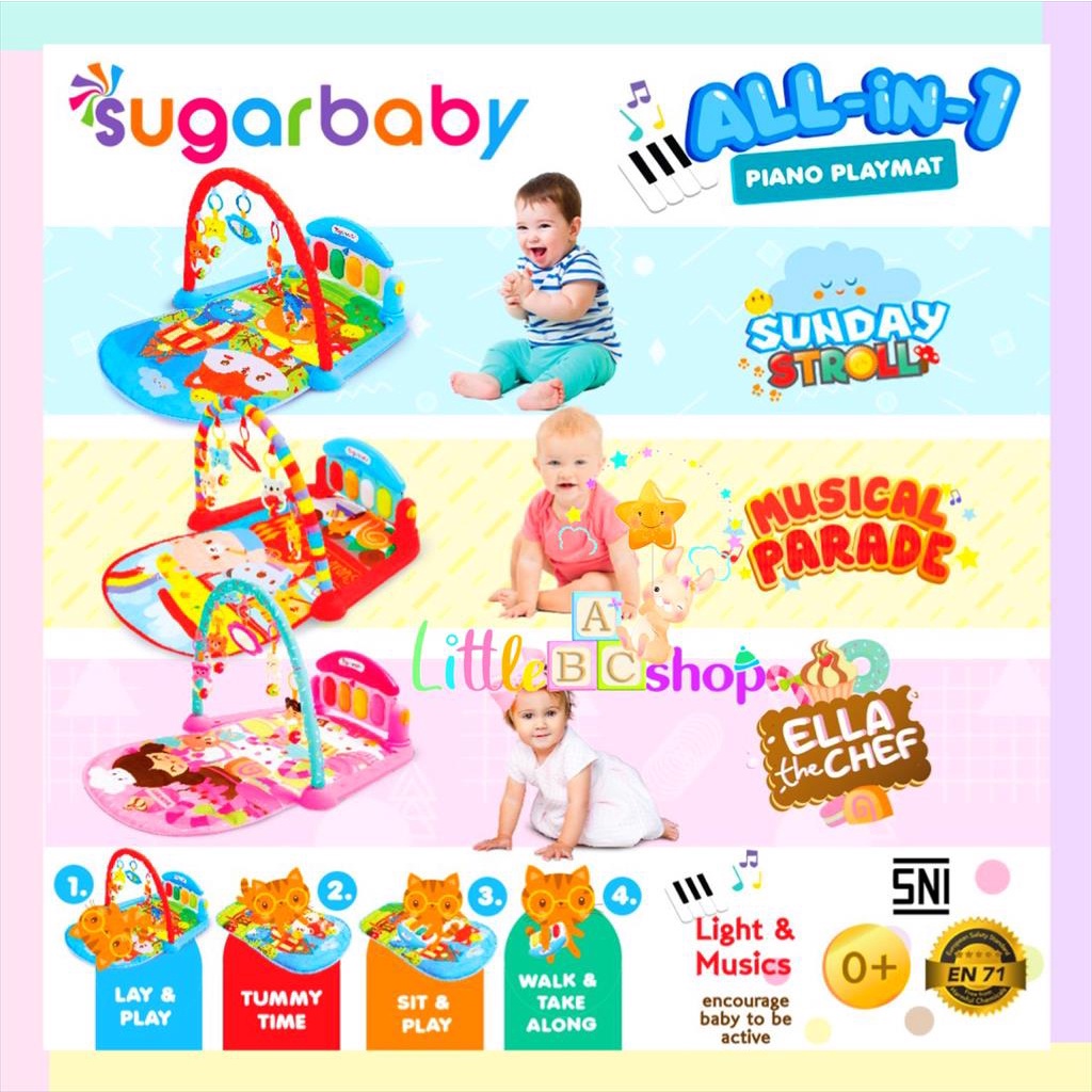 Sugar Baby Piano all in 1 sugarbaby playmat piano