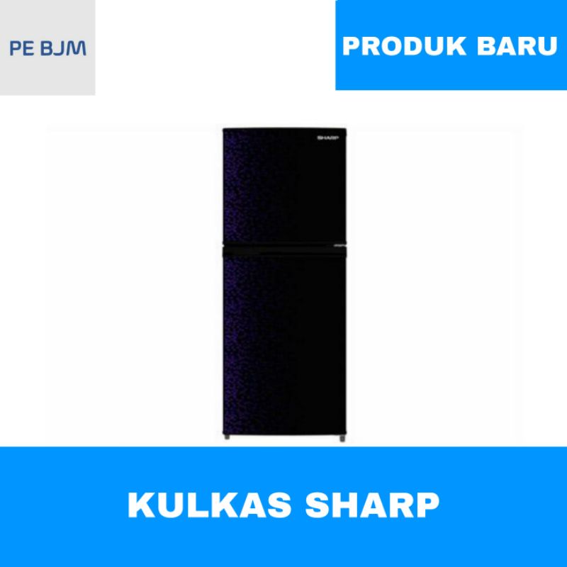 KULKAS 2 PINTU SHARP - SJ-316-MG - GARANSI RESMI - KIRIM INVOICE