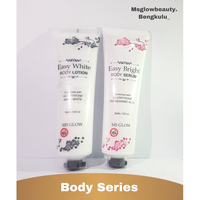 Body Series Ms Glow / Paket Body Ms Glow / Lotion Ms Glow / Serum