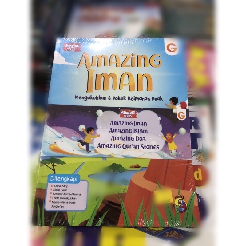 Buku Amazing Series 1Set - Amazing Iman, Islam, Doa, Quran Stories