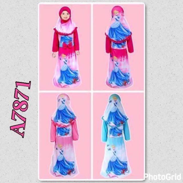 gamis anak import