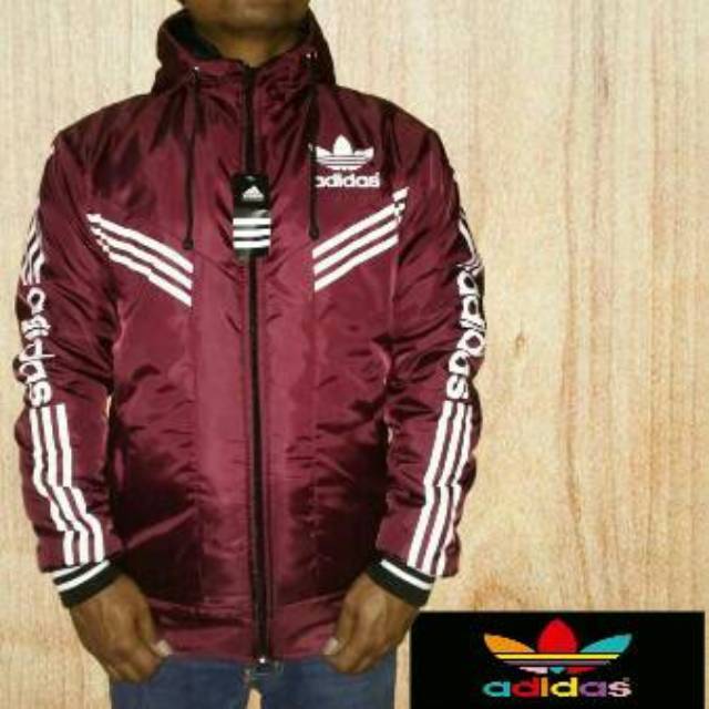 jaket parasut adidas