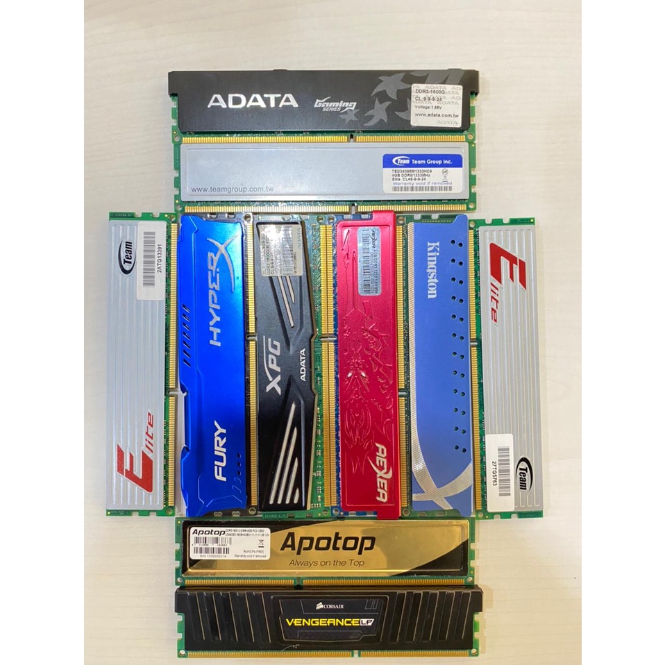 RAM DDR3 4 GB HEATSINK LONGDIM BANYAK MERK MEMORY JOS GANDOS