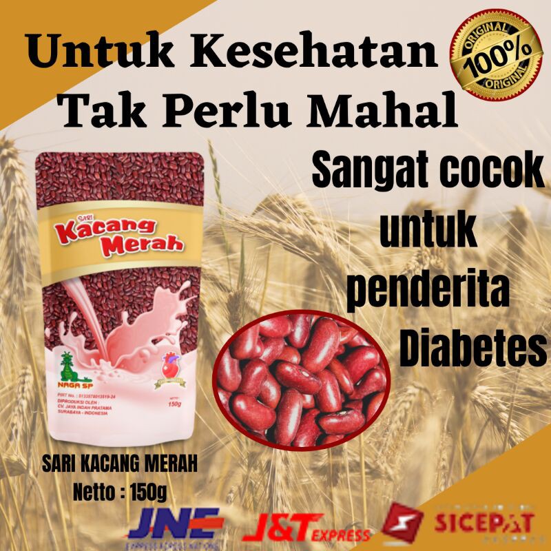 

(Beli 1 Gratis 1) Sari Kacang Merah 150g Asli Murah Untuk Kesehatan Protein Vitamin Makanan Anak