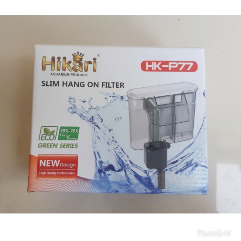 Filter gantungAquarium aquascape HK-P77 - Mesin filter aquarium - Mesin aquarium model gantung