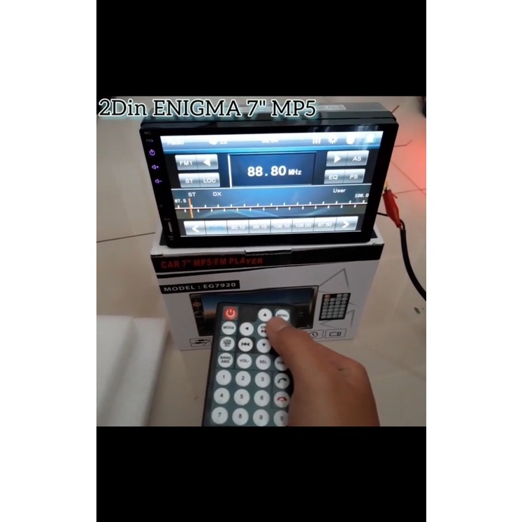 2DIN ENIGMA MP5/FM Player Car 7"  Bluetooth Touch Screen