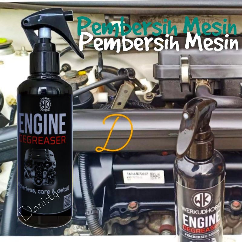 pembersih mesin mobil engine degreaser plus dressing  pembersih kerak pengkilap penghitam body