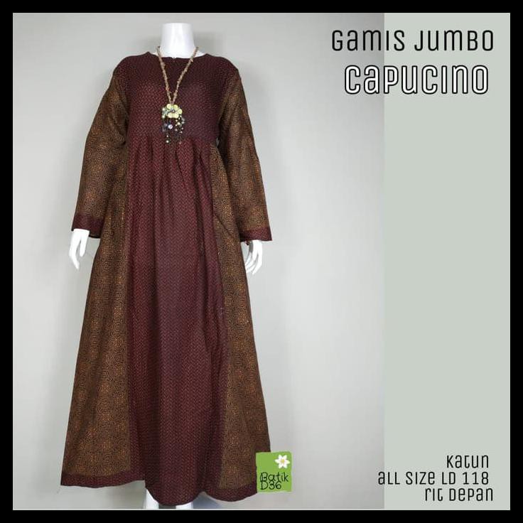 Hot Promo Batik Solo Gamus Jumbo Capucino D36 Batiksoloamanah 110.000