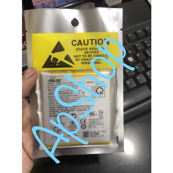 Batre Baterai Battery Asus Zenfone 5Z Zenfone 5 2018 ZE620KL C11P1708 Original