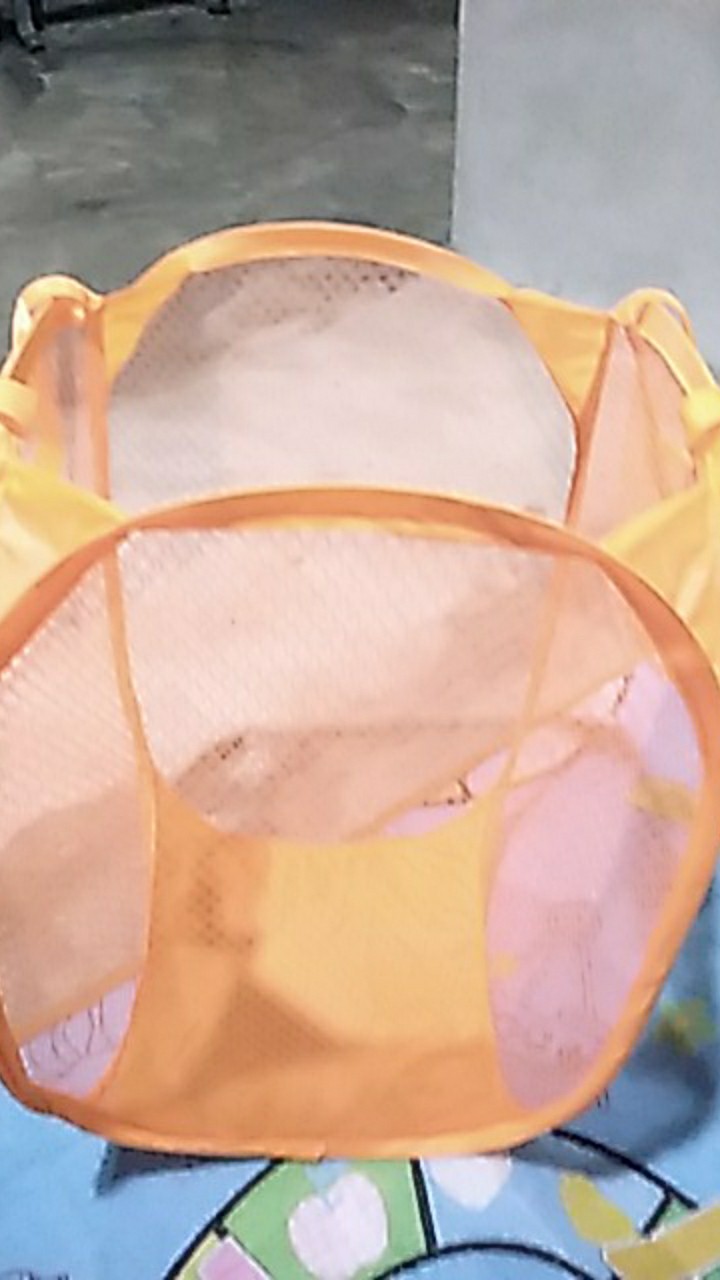 Keranjang Baju Kotor Lipat Motif Karakter / Laundry Bag Uk 32cm X 52cm