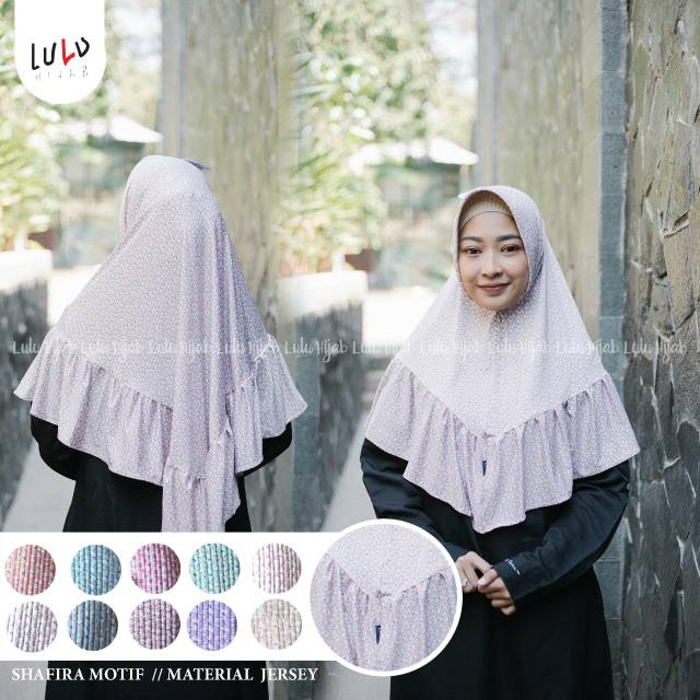 Lulu Hijab Syafira Motif
