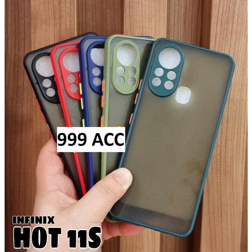 INFINIX HOT 11 HOT 11S NOTE 8  HOT 9 PLAY CASE SOFT DOFF HARDCASE MATTE TRANPARAN CASING COVER PROTECT CAMERA PELINDUNG KAMERA AEROCASE DOVE