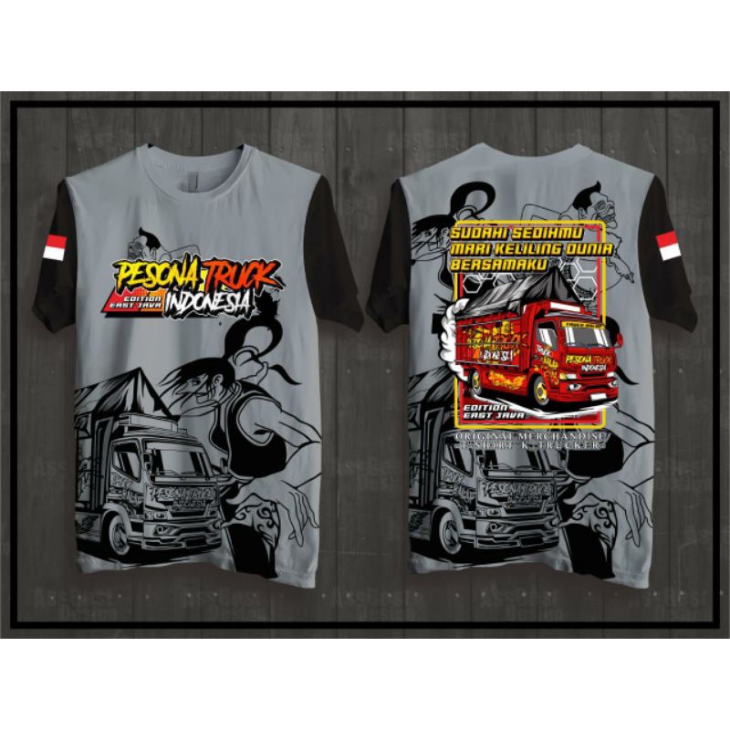 Kaos pesona truck indonesia