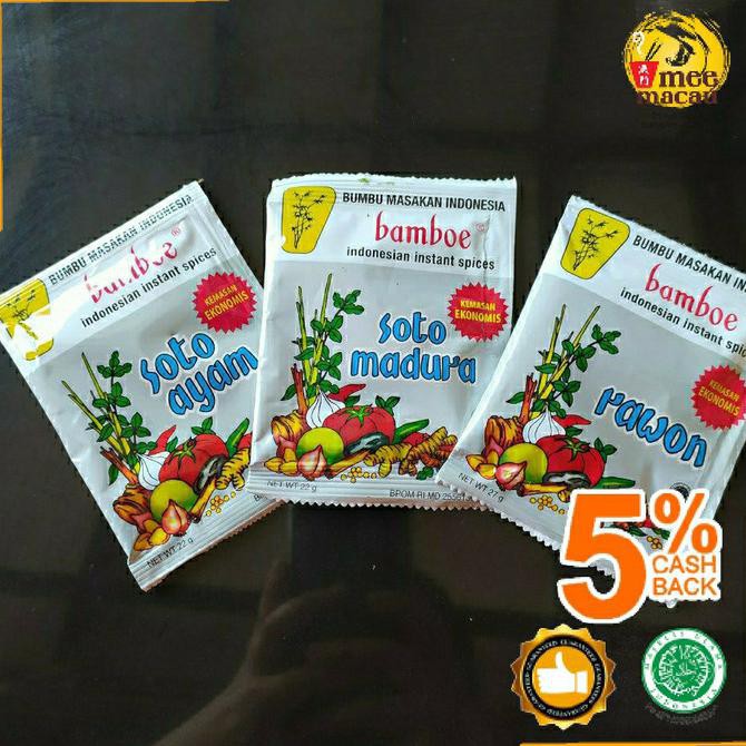 

Open Ds] Bumbu Instan Masakan Indonesia Bamboe Soto Ayam Madura Rawon