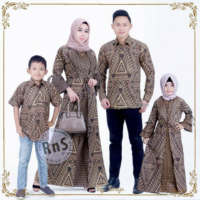 COUPLE JESSY TERBARU • KERAH JAS BERBUSA • COUPLE BATIK • SARIMBIT BATIK • COUPLE KELUARGA •