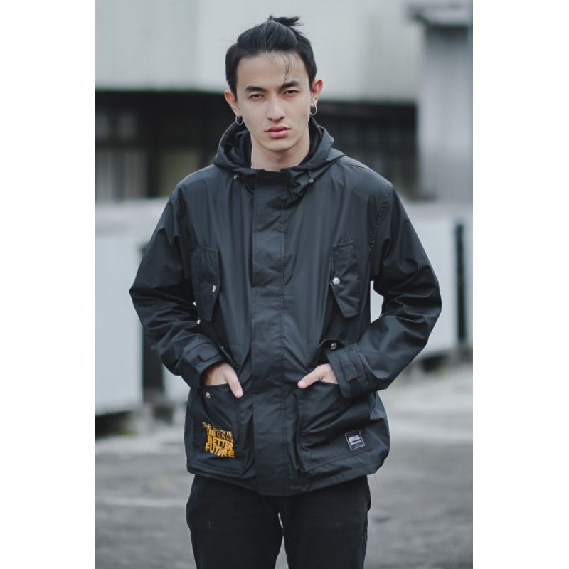 Jaket Parka Jeep Hijau Army Waterproof Bagus Terbaru Keren Gunung Parasut Pria Promo
