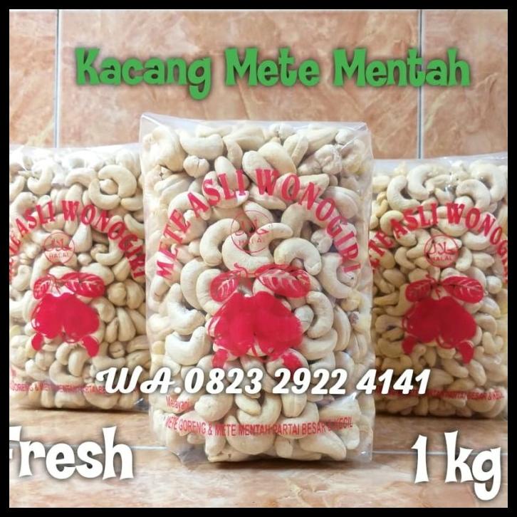 

DISKON TERBATAS !!! GROSIR-KACANG METE SUPER MENTAH KEMASAN 1KG TERLARIS