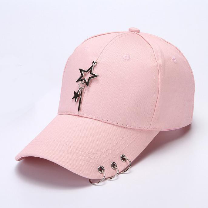 Topi pria distro Topi Ring Bintang/ Topi anting bintang/ topi hip hop korea/ Topi