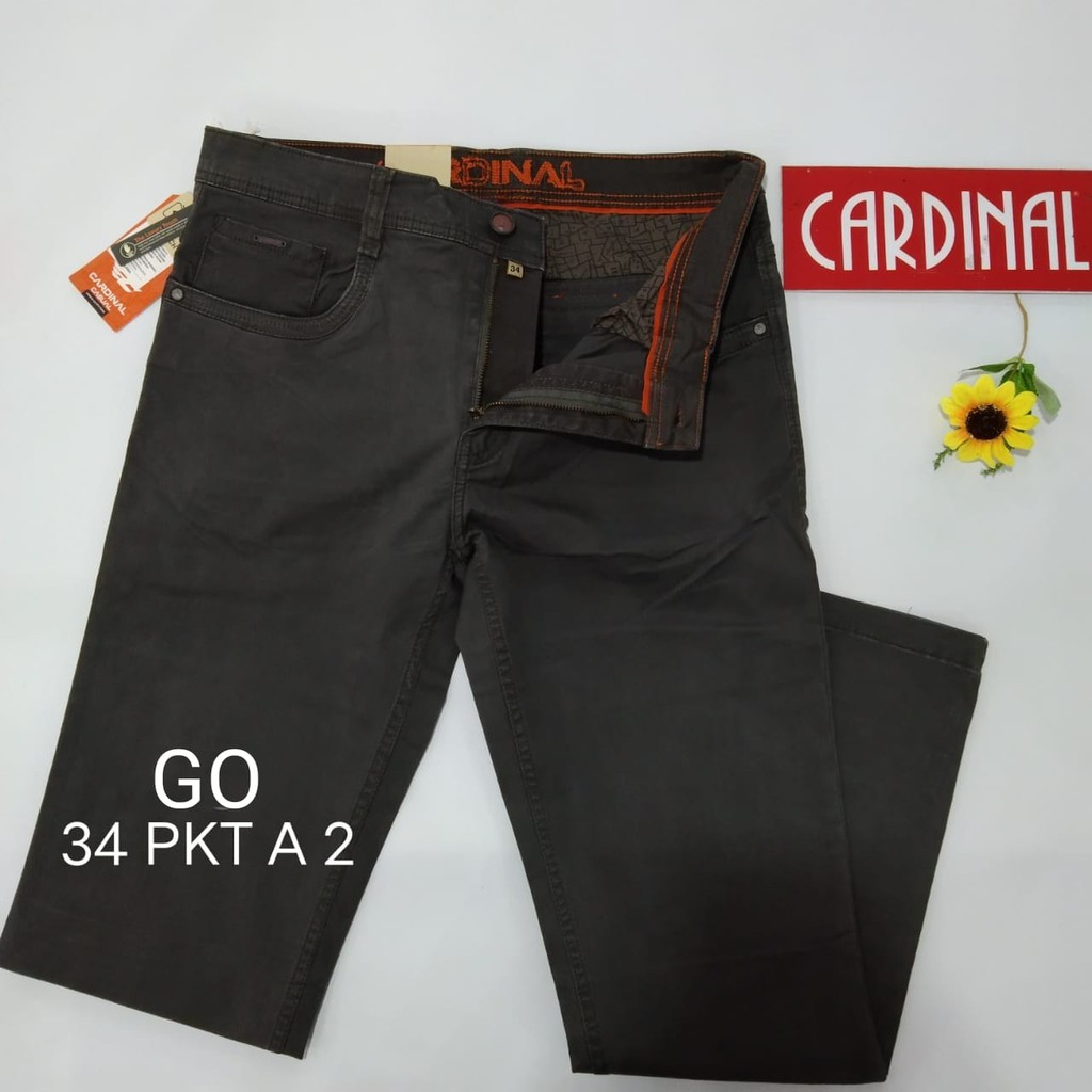 gof 34-PKT CARDINAL CASUAL CELANA POCKETS PANJANG Celana Chino Pria Fashion Laki Brand Kekinian