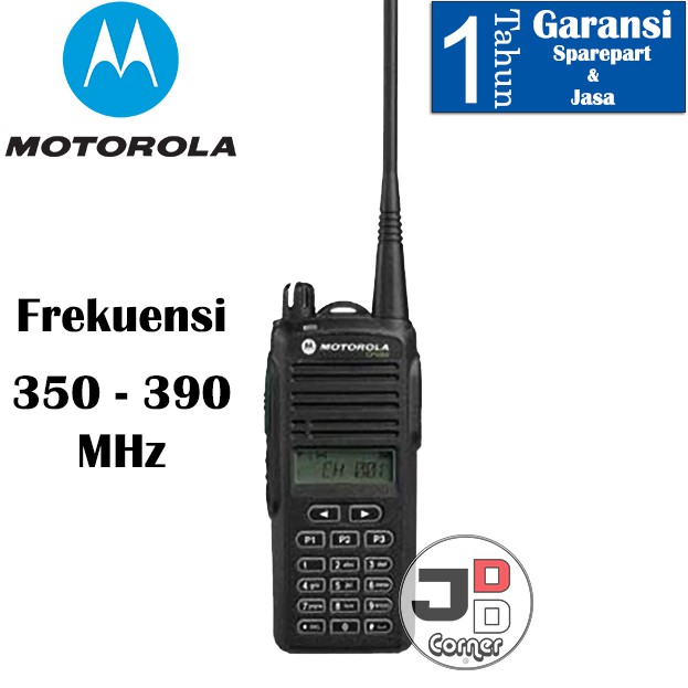 HT Motorola CP1660 UHF 350 - 390 MHz ORIGINAL Baru Garansi 1 Tahun CP 1660 ASLI
