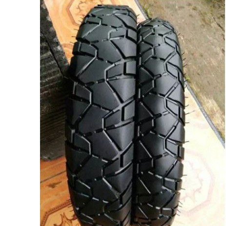 Ban luar semi trail berkualitas merek ASPIRA PREMIO sepasang cocok untuk segala ring 14 matic