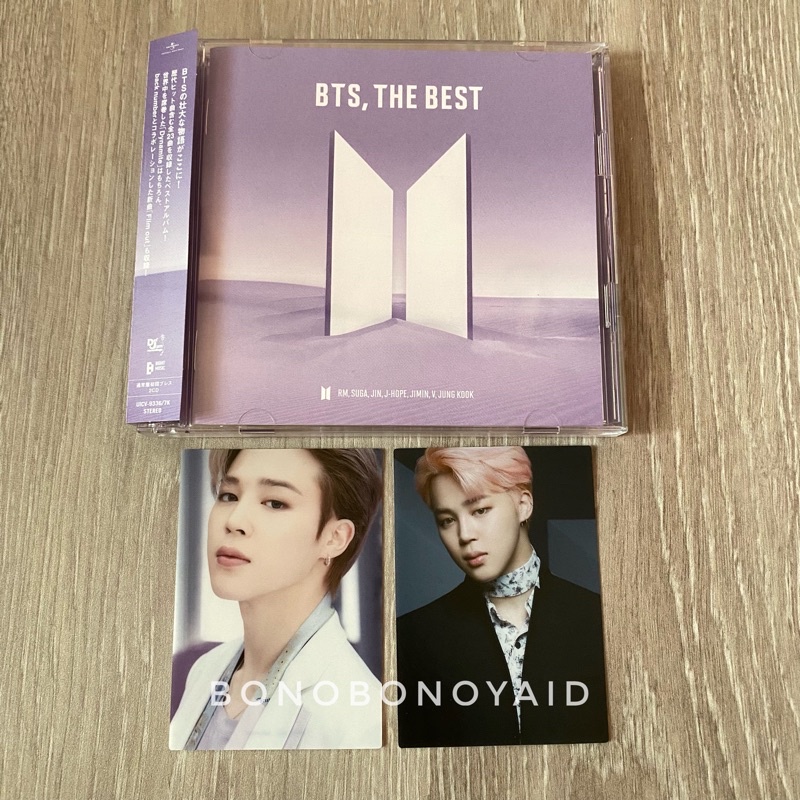 Album BTS The best regular + 2 pc jimin bts the best regular Official / Pc jimin / pc bts official