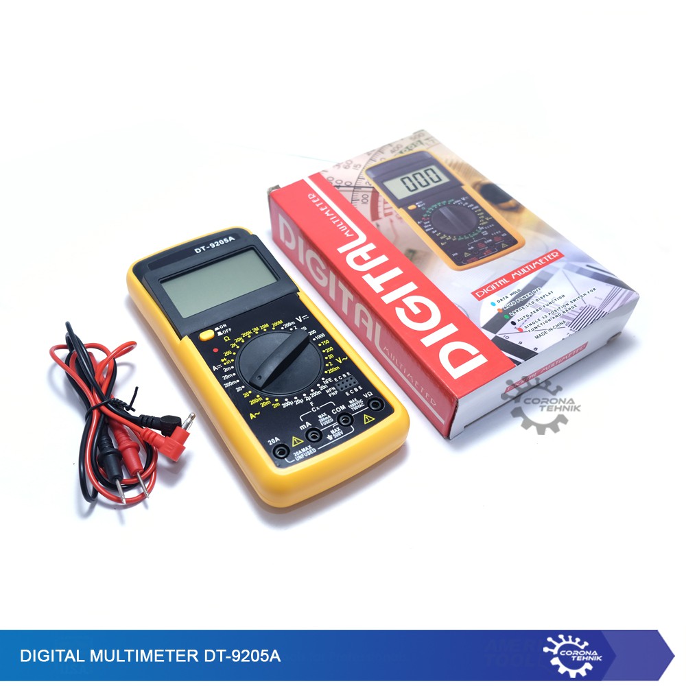 Digital Multitester DT-9205A