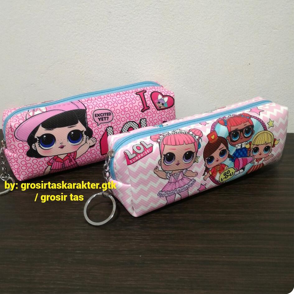 

Wadaw727% Tempat Pensil Anak Perempuan Karakter LOL Surprise 1Rest GT Import Pencil Case Alat Tulis