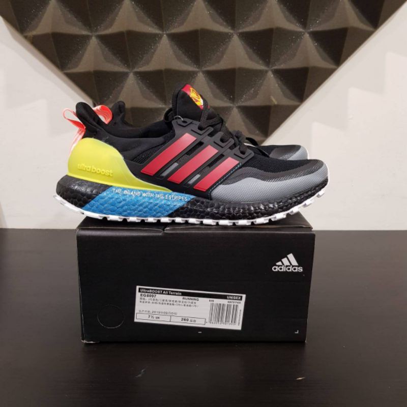 Adidas Ultraboost All Terrain Core Black Red Green