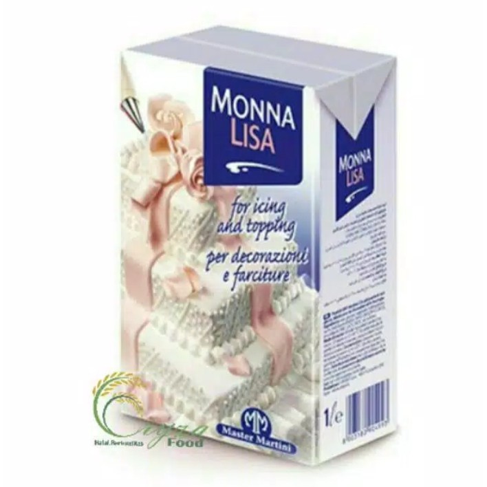 

WHIPPING CREAM MONNALISA 1LTR
