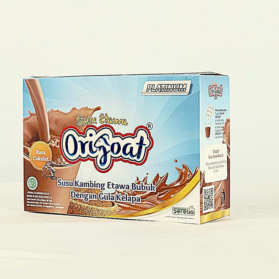 

Big Sale Origoat Susu Etawa Platinum 10 Sachet @25GR 시